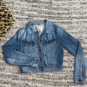 medium blue wash jean jacket